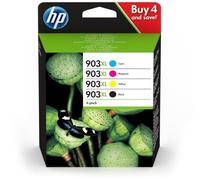 HP 903XL - Pack de 4 - à rendement élevé - noir, jaune, cyan, magenta - original - cartouche d'encre - pour Officejet 69XX; Officejet Pro 69XX