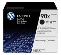 HP 90X - Pack de 2 - à rendement élevé - noir - originale - LaserJet - cartouche de toner (CE390XD) - pour LaserJet Enterprise 600 M602, 600 M603, M4555