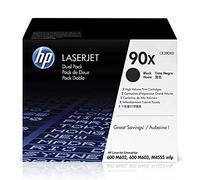 HP 90X Pack de 2 Toners Noir autenthiques Grande Capacité (CE390XD)