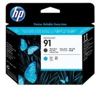 HP 91 - Cyan, noir mat - tête d'impression - pour DesignJet Z6100, Z6100ps G