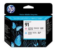 HP 91 - Hell Magenta, Hell Cyan - Druckkopf - für DesignJet Z6100, Z6100ps