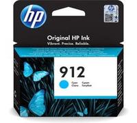 Cartouche d'encre HP 912 Cyan (3YL77AE) pour HP OfficeJet 8010/Pro 8020