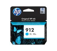 HP 912 cartouche d'encre Cyan - 3YL77AE#BGY