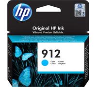 HP 912 Cyan Cartouche d'impression originale