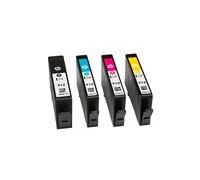 HP 912 - pack de 4 - noir, jaune, cyan, magenta - original - cartouche d'encre