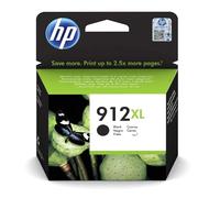 HP 912XL Cartouche d'encre noire authentique, grande capacité