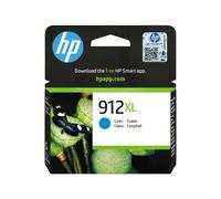 HP 912XL - 8.5 ml - à rendement élevé - cyan - original - cartouche d'encre - pour Officejet 80XX, Officejet Pro 80XX