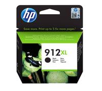 HP 912XL Cartouche d'encre noire authentique, grande capacité