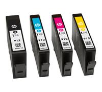 HP 912XL Cartouche d'encre cyan authentique, grande capacité
