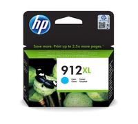 HP 912XL Cartouche d'encre cyan authentique, grande capacité