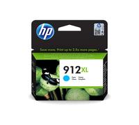 HP 912XL Cartouche d'encre cyan authentique, grande capacité