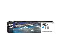 HP 913A Cartouche d'encre cyan PageWide authentique (F6T77AE) pour HP PageWide 377/452/477