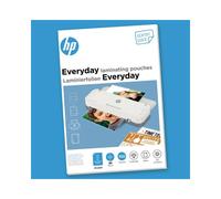 HP 9158 : Pochette plastique transparente multi-format DIN A4/A5/A6, 220x312x11mm, lot de 100 unités, poids 640g.