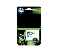 HP 920XL - 6 ml - à rendement élevé - cyan - original - cartouche d'encre - pour Officejet 6500, 6500 E709a, 6500 E709c, 6500A, 6500A E710a, 7500A
