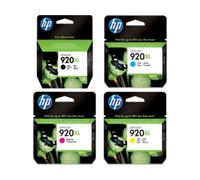 HP 920XL (C2N92AE) - 4 couleurs - Cartouche d'encre - Grande capacité - Multipack