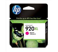 HP 920XL cartouche d'encre Authentique Magenta haut rendement (CD973AE) pour imprimantes HP OfficeJet 6000, 6500, 7000, 7500A