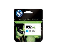 HP 920XL cartouche d'encre Cyan authentique CD972AE (TVA incluse)