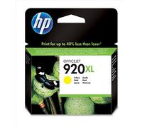 HP 920XL Cartouche d'Encre Jaune Grande Capacité Authentique (CD974AE)