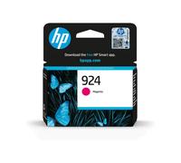 HP 924 Cartouche d'Encre Authentique Magenta, Rendement Standard 400 pages, 4K0U4NE, Pour Imprimantes HP Compatibles
