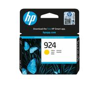 HP 924 Cartouche Encre Authentique Jaune, Rendement standard, Jaune, 1 pièce(s), 400 pages, Paquet unique 4K0U5NE