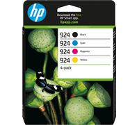 HP 924 (6C3Z1NE) - 4 couleurs - Cartouche d'encre - Multipack
