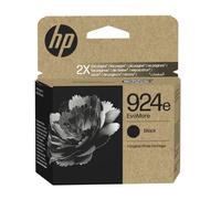 HP Cartouche d'encre 924e EvoMore Noir 25 ml Original pour Officejet Pro 8120e, 8130e