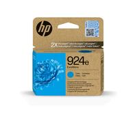 HP 924e Cartouche d'encre Cyan Original XL (800 pages) - 4K0U7NE - Compatibilité Imprimantes HP - Fabrication Malaisie/Singapour - 48% Recyclé