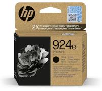 HP Cartouche d'encre 924e EvoMore Noir 25 ml Original pour Officejet Pro 8120e, 8130e