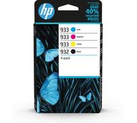 HP 932/933 Combo Pack - Pack de 4 - noir, jaune, cyan, magenta - original - Officejet - cartouche d'encre - pour OfficeJet 6100, 6600 H711a, 6700, 7110, 7610