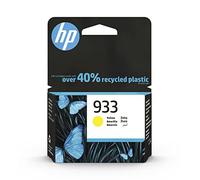 HP 933 Cartouche d'Encre Jaune Authentique (CN060AE) pour HP OfficeJet 6100 / 6600 / 6700 / 7110 / 7510 / 7610 /7612
