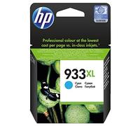 HP 933XL Cartouche d'Encre Cyan grande capacité Authentique (CN054AE) pour HP OfficeJet 6100 / 6600 / 6700 / 7110 / 7510 / 7610 /7612