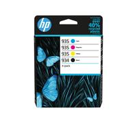 HP 934 Black 935 CMY Ink Cartridge 4-Pack