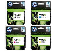 HP Pack de 4 cartouches d'encre 934XL/935XL (X4E14AE) Authentique Grande capacité CMYK