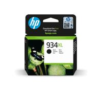 HP 934XL Cartouche d'encre noire pigmentée haute capacité (25.5ml, 1000 pages), Original, C2P23AE, Compatible Imprimantes HP série 934