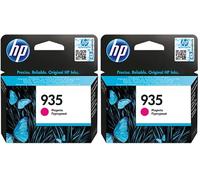 HP 935 Cartouche d'encre Magenta Authentique (C2P21AE) OfficeJet 6820e, OfficeJet Pro 6230/6830, Standard (Lot de 2)