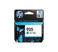 HP 935 Cyan Original Ink Cartridge Cyan cartouche d'encre - Cartouches d'encre (Cyan, Officejet 6812 e-AiO, Officejet 6815 e-AiO, Officejet Pro 6230 ePrinter, Officejet Pro 6830 e-AiO,..., Rendement standard, Jet d'encre)