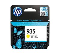 HP 935 Jaune, Cartouche Encre Originale | Compatible avec HP OfficeJet Pro 6230, 6830, rendement 400 pages (C2P22AE)