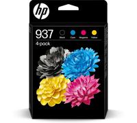 HP 937 Pack de 4 Cartouches d’encre authentiques CMJN