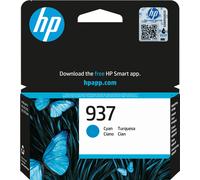 HP 937 Cartouche d'encre Cyan Original 4S6W2NE