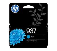 HP Cartouche d'encre 937 Cyan originale 10 ml pour OfficeJet Pro