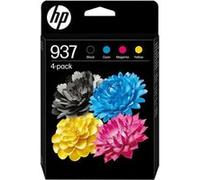 HP 937 Pack de 4 Cartouches d'encre authentiques CMJN