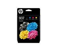 HP 937 - pack de 4 - noir, jaune, cyan, magenta - original - cartouche d'encre