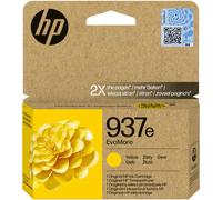 HP 937e Cartouche d'encre authentique Jaune EvoMore