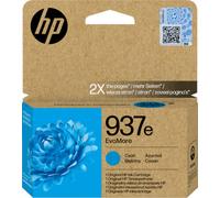 HP 937e Cartouche d'encre Cyan Original 4S6W6NE