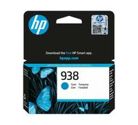 HP Cartouche d'encre 938 d'origine – Cyan (4S6X5PE)