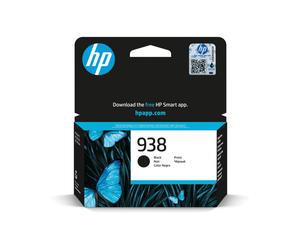 HP 938 Cartouche d'Encre Noire Authentique 4S6X8PE - Rendement Standard 1250 pages - OfficeJet Pro 91xx/97xx