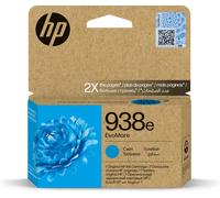HP Cartouche d'encre 938e EvoMore Cyan originale 4S6X9PE – Officejet Pro 9720/9730/9120/9110