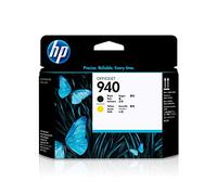 HP 940 Cartouche d'Encre Authentique (C4900A) Noir/Jaune Standard