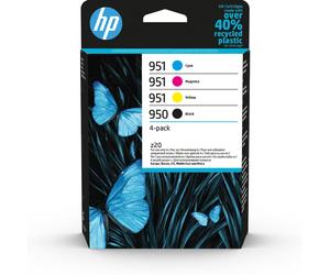 HP 950/951 - Pack de 4 - noir, jaune, cyan, magenta - original - cartouche d'encre - pour Officejet Pro 251dw, 276dw, 8100, 8600, 8610, 8620, 8630