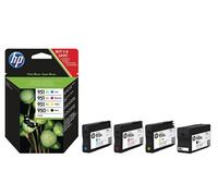 HP 950XL High Yield Black/951XL High Yield Cyan/Magenta/Yellow 4-pack Original Ink Cartridges cartouche d'encre 4 pièce(s) Rendement élevé (XL) Noir, Cyan, Magenta, Jaune